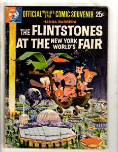 Flintstones At The New York World's VG/FN Fair Hanna Barbera Comic Book 64' JL10