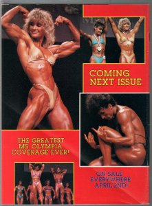 Female Bodybuilding #3 4/1987-Juliette Bergan-Kay Baxter-pix-info-VF