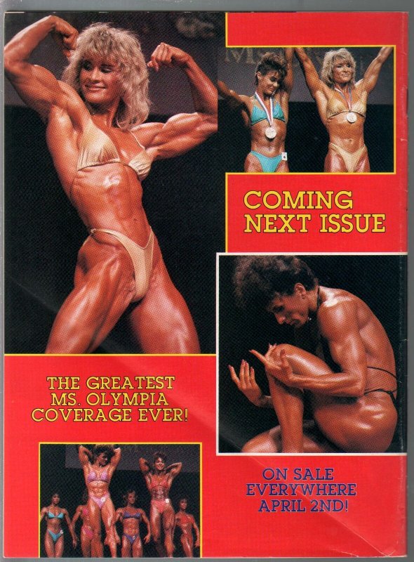 Female Bodybuilding #3 4/1987-Juliette Bergan-Kay Baxter-pix-info-VF