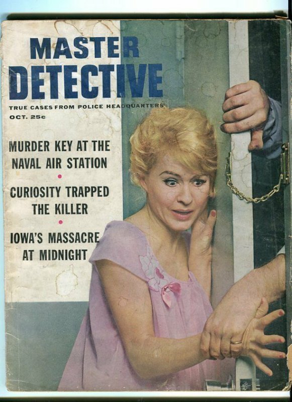 MASTER DETECTIVE-OCT/1962-MASSACRE-CURIOSITIES-QUEENS-MADNESS FR/G