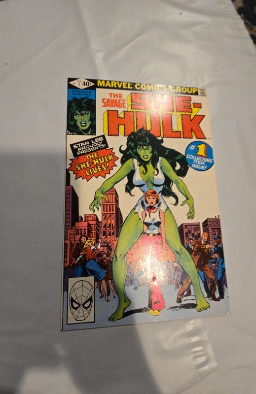 The Savage She-Hulk #1 Direct Edition (1980) 1St solo series.