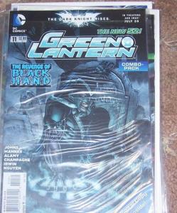 GREEN LANTERN #  11 COMBO PACK EDITION . NEW 52 BLACK HAND  