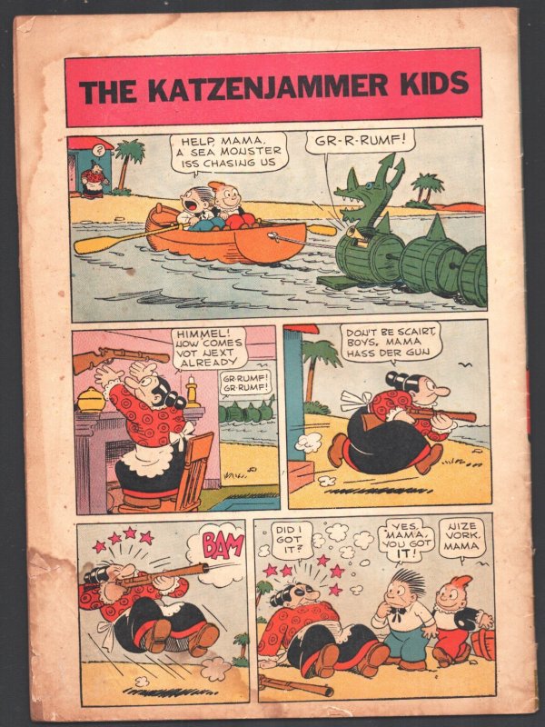 Katzenjammer Kids #6 1948-David McKay-Violent humor-Spanking panels