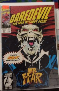 DAREDEVIL  # 315  marvel 1993  DISNEY  MR FEAR  ELEKTRA