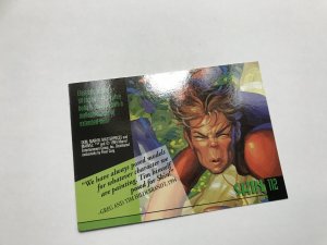 SKIN #112 card : 1994 Marvel Masterpieces, NM; Hilderbrandt art