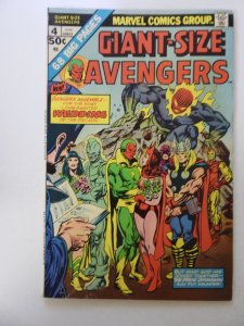 Giant-Size Avengers #4 (1975) VF condition