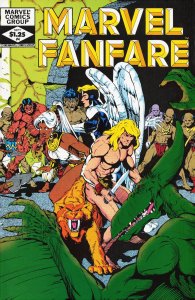 Marvel Fanfare #4 (1982) Angel