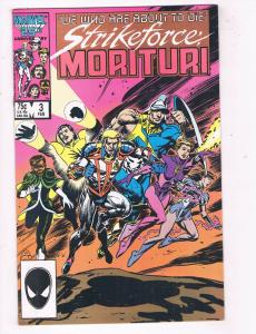 Strikeforce Morituri #3 VF Marvel Comics Copper Age Comic Book Feb 1986 DE44