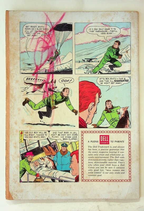 Rin Tin Tin #9 (Jun-Aug 1955, Dell) - Good-