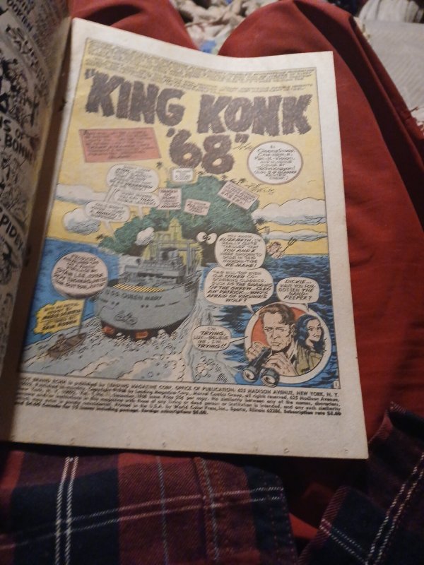 Not Brand Echh #11 King Kong Marvel Comics Silver Age 1968 Kraven The Hunter!