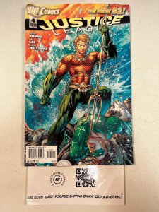 Justice League #4 NM Marvel Comic Book Batman Superman Wonder Woman 14 HH5