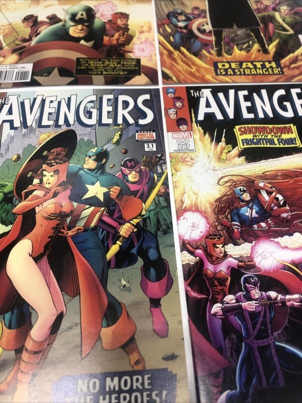 The Avengers  (2016) Set # 1.1-4.1 • Marvel Comics • Mark Waid • Barry Kitson