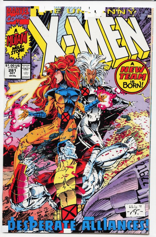 The Uncanny X-Men #281 (1991) X-Men [Key Issue]