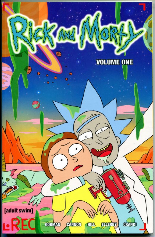 RICK and MORTY Graphic Novel #1, TPB, GN,NM, 2015, 128 pages, from TV show, 2nd