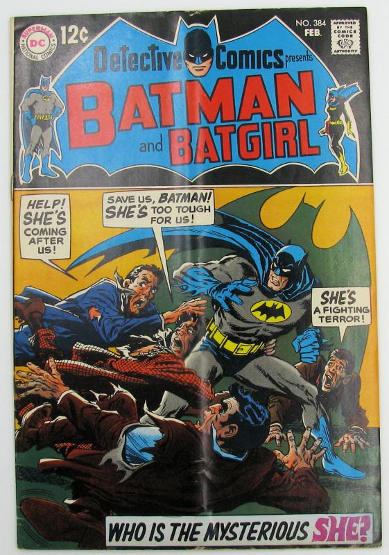 Detective Comics #384   Batman And Batgirl February 1969