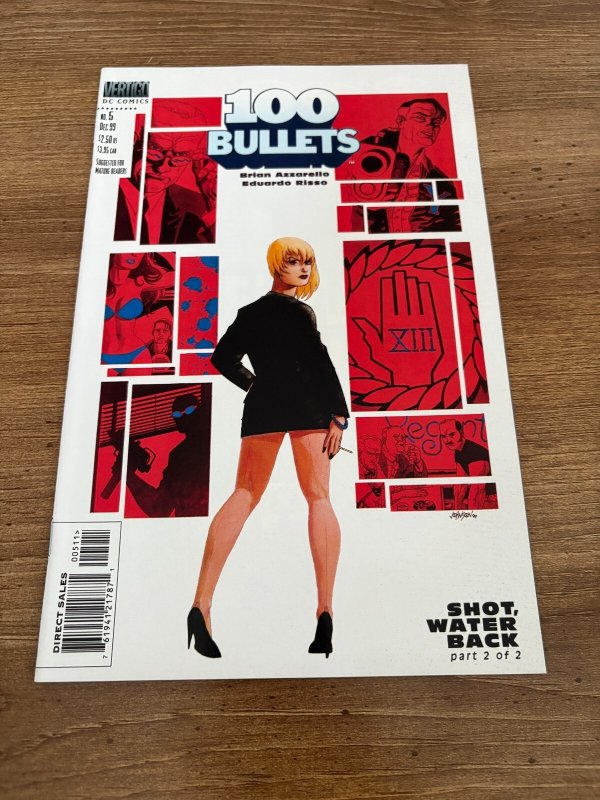 100 Bullets # 5 NM 1st Print DC Vertigo Comic Book 5 J456