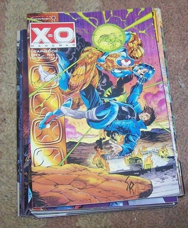 X-O Manowar Yearbook #1 (Apr 1995, Acclaim / Valiant) ETERNAL WARRIOR