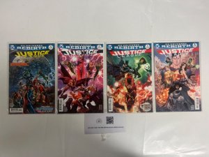 4 Justice League DC Comic Books # 1 2 3 4 Batman Superman Wonder Woman 61 RC38