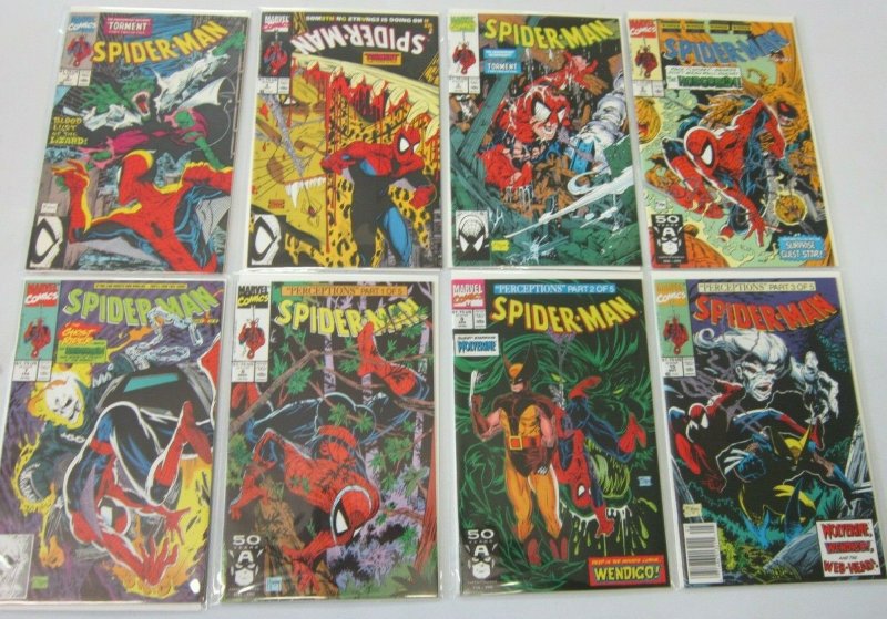 Spider-Man comic lot from:#2-49 32 different 8.0 VF (1990-94)