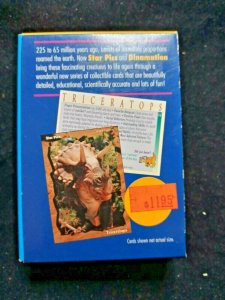 Vtg Dinamation Dino Cards Star Pics Inc 80 Card Pack Factory Sealed 1992 NEW