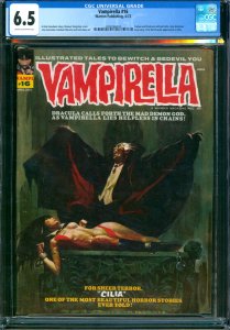 Vampirella #16 Warren Publishing 1972 CGC 6.5 1st Full Dracula in title