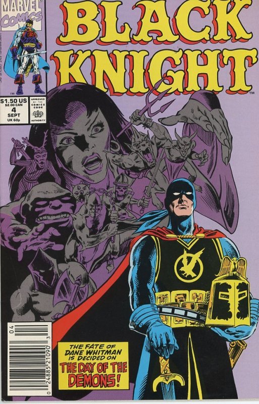 Black Knight 1990 Mini Series Complete Set 1,2,3,4  1st App Valkyrie II!