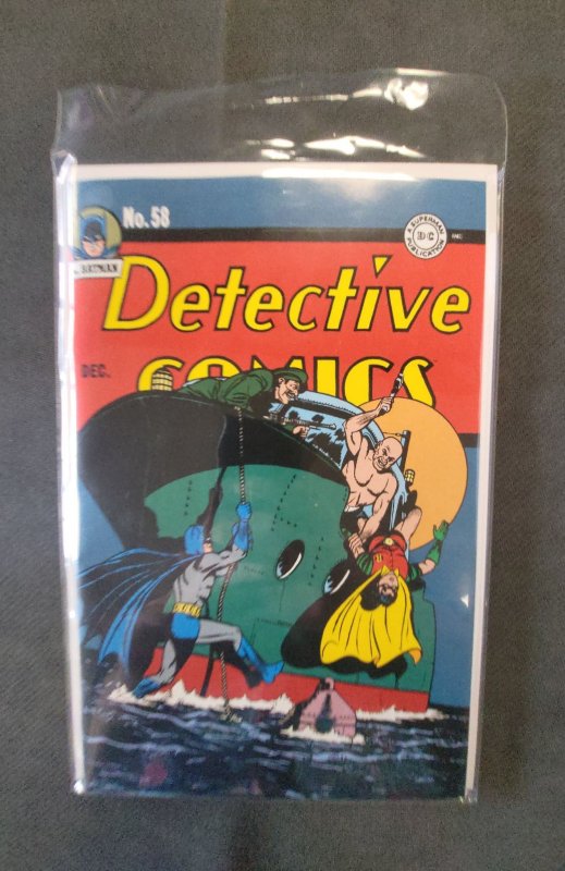 Detective Comics #58 (1941) facsimile