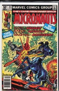 Micronauts #28 (1981) Micronauts