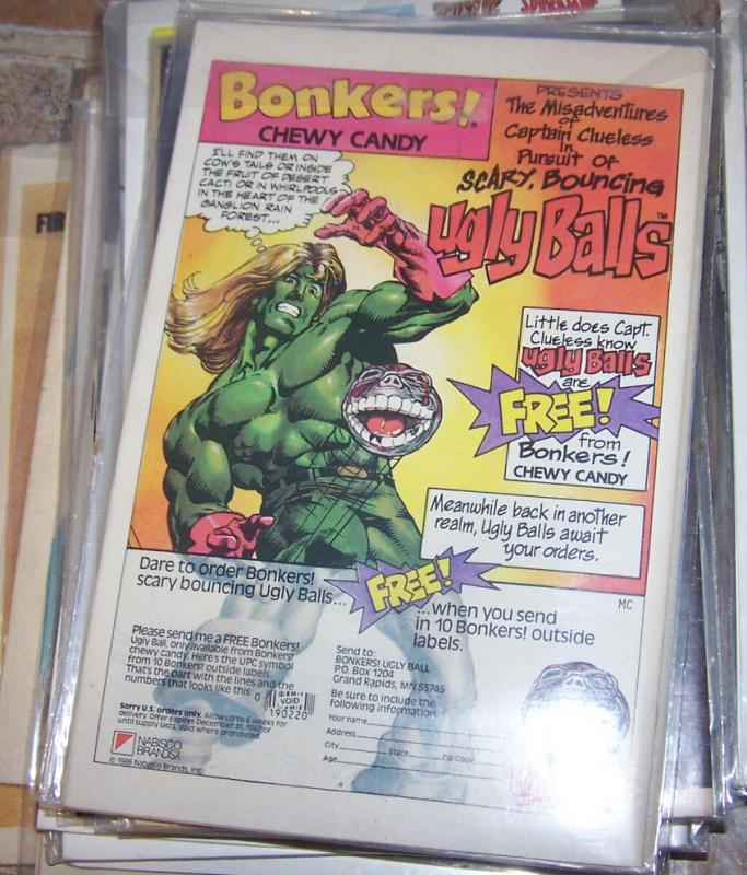 Incredible Hulk # 331 marvel 1987 mcfarlane +1ST NEW GRAY HULK+ JOE FIXIT 