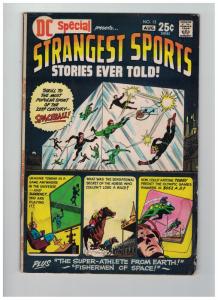 DC SPECIAL 13 VG STRANGEST SPORTS STORIES