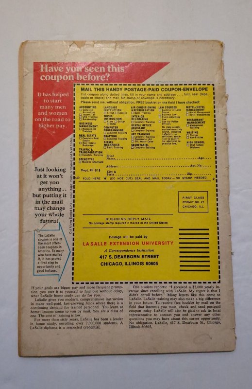 The Defenders #5 (1973) Good- 1.8 Origin of Valkyrie