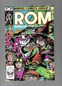 ROM SPACEKNIGHT #40 - PIPER OF PERIL! - (9.2) 1983