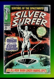 Silver Surfer (1968) 1 Key Origin Issue 1st Solo VG MCU Phase 5-6 Fantastic Four