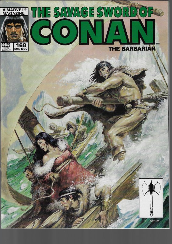 Savage Sword of Conan #168 (Marvel, 1990)