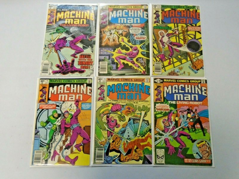 Machine Man Comic Lot (1st Series) From #2-16 13 Diff Average 4.0 VG (1978-1980)