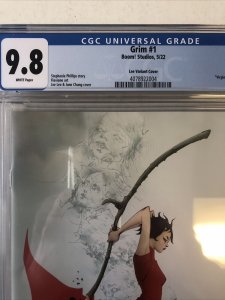 Grim (2022)#1 (CGC 9.8 WP) Stephanie Phillips|Variant Cover Jae Lee &June Chung