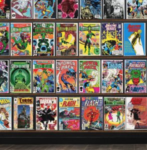 Huge Lot 140+ Comics with Power Pack, Green Lantern, The Avengers & More!