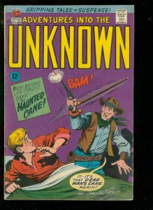 Adventures Into The Unknown--#168--1966--COMIC BOOK--ACG--VG