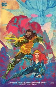 Justice League/Aquaman: Drowned Earth 1-B Francis Manapul Cover VF/NM