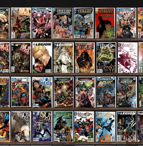 Huge Lot 150+ Comics with Batman, The Legion, Outsiders, Justice League & More!