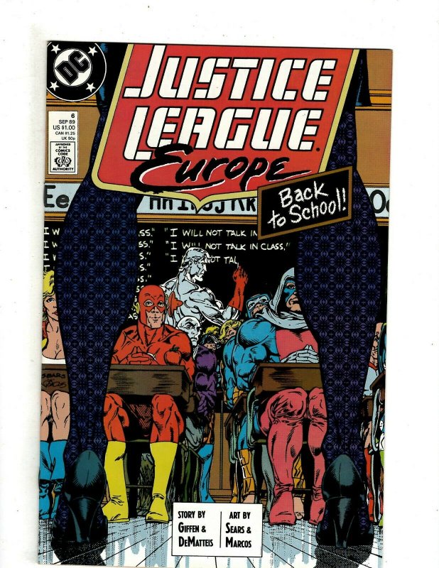 12 Justice League Europe DC Comics # 2 3 4 5 6 7 8 9 10 11 12 13 The Flash HG2