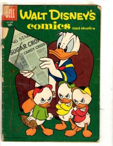 Walt Disney's Comics & Stories # 193 GD Dell Silver Age Comic Book Donald JL19