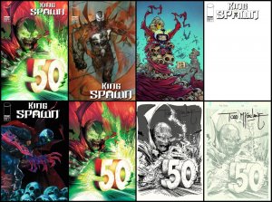 KING SPAWN #50 COVER PICK/SET/VARIANTS/ 1:25 1:50 1:100 1:250 1:1000 SHIPS NOW