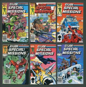 GI Joe Special Missions #1 - #6 (SET) / VFN - NM  1986