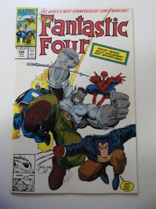 Fantastic Four #348 (1991) VG Condition tape pull fc