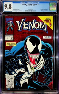 Venom: Lethal Protector #1 Direct Edition (1993) - CGC 9.8- Cert#4657734009