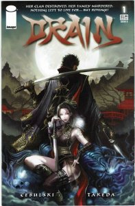 Drain #1 Sana Takeda Cover Variant Cebulski NM