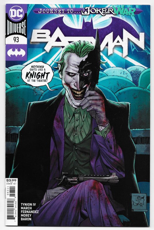 Batman #93 Main Cover | Joker | Punchline (2020) ITC308