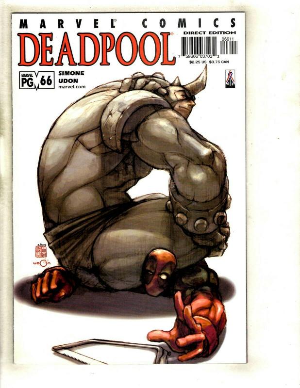Deadpool # 66 NM- Marvel Comic Book X-Men X-Force Wolverine Cable Domino EK8