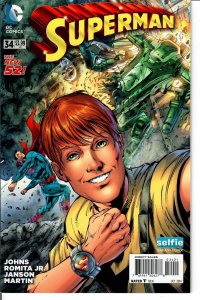 DC Comics! Superman! Issue #34 Variant Cover!